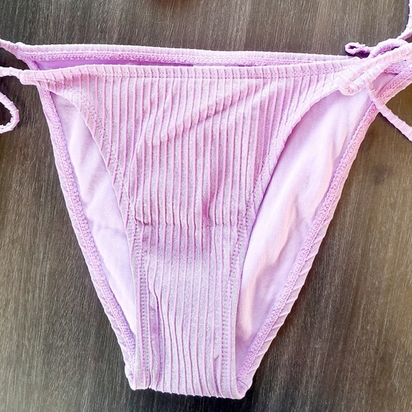 New Wonens Cute Lavender Purple Two Piece Bakini Set - Picture 4 of 6